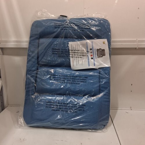 YEYEEYYEE WIDE STADIUM SEATS WITH BACK SUPPORT - 25" - BLUE image 2