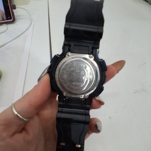 MENS R-SHOCK SPORT DIGITAL WATCH - BLACK (STYLE: S-612) image 2