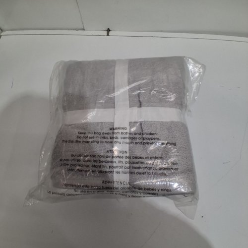 4PC MAINSTAYS TOWEL SET - LIGHT GREY image 3