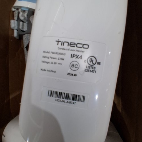 TINECO GO H2O CORDLES SHARD FLOOR WET CLEANER (MODEL: FW1B0300US) image 6
