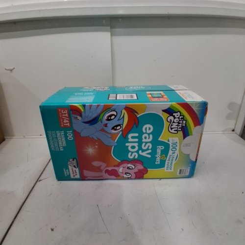 100PK PAMPERS EASY UPS PULL ON TRAINING UNDERWEAR - 3T/4T - MY LITTLE PONY image 2