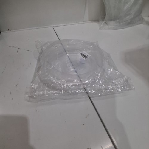 2 DISHWASHER SAFE VENTED MICROWAVE PLATE FOOD COVERS - X1 12" ROUND, X1 8" ROUND - CLEAR image 4