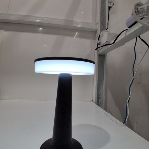 WEIBBIN RECHARGEABLE CORDLESS LED TABLE LAMP - 4" X 8" - BLACK image 2