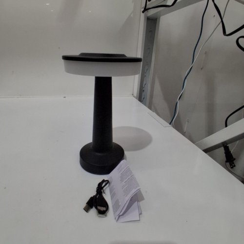 WEIBBIN RECHARGEABLE CORDLESS LED TABLE LAMP - 4" X 8" - BLACK image 3