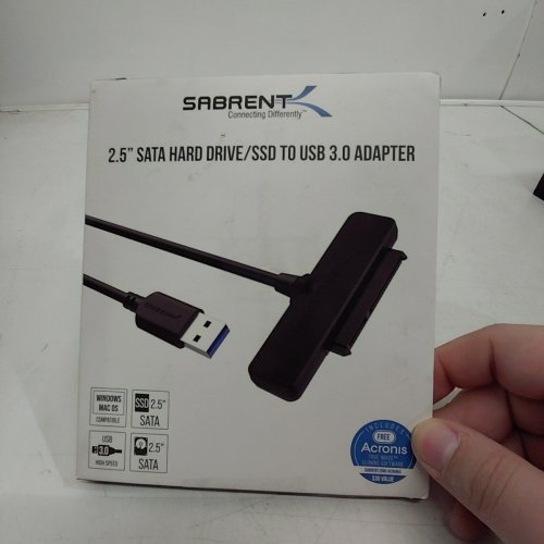 SABRENT 2.5" SATA HARD DRIVE/SSD TO USB 3.0 ADAPTER (MODEL: EC-SSHD) image 3