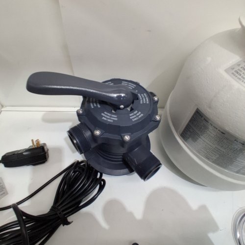 INTEX SX2100 KRYSTAL CLEAR SAND FILTER PUMP FOR ABOVE GROUND POOLS - 2100GPH - WHITE/GREY (MODEL: SFW80110/SX2100) image 5