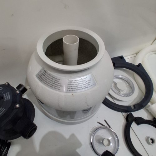 INTEX SX2100 KRYSTAL CLEAR SAND FILTER PUMP FOR ABOVE GROUND POOLS - 2100GPH - WHITE/GREY (MODEL: SFW80110/SX2100) image 6