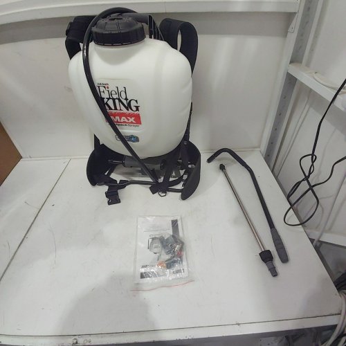 FIELD KING MAX BACKPACK SPRAYER INTERNAL NO LEAK PUMP 4 NOZZLES 4GAL (MODEL:190348) image 2