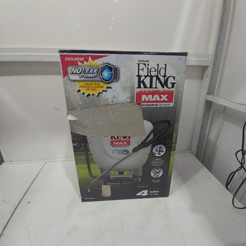 FIELD KING MAX BACKPACK SPRAYER INTERNAL NO LEAK PUMP 4 NOZZLES 4GAL (MODEL:190348) image 4