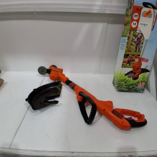 BLACK + DECKER 14" 2-IN-1 CORDED ELECTRIC STRING TRIMMER/EDGER - 6.5AMP - ORANGE/BLACK (MODEL: BESTA510) image 3