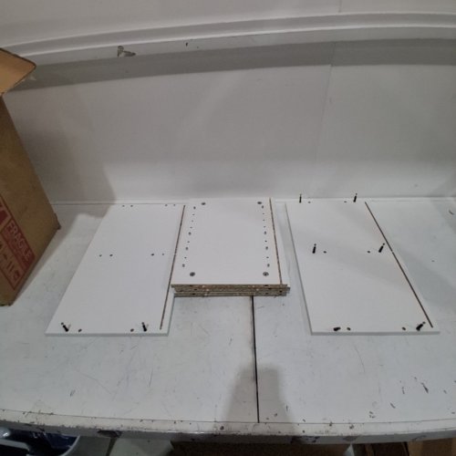 LITERATURE ORGANIZER WITH ADJUSTABLE SHELVES - WHITE (MODEL: ZD-26WJG07) image 3