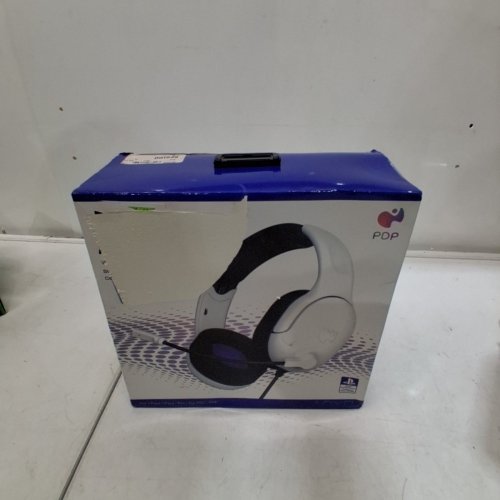 PDP AIRLITE PRO WIRED GAMING HEADSET WITH ON-BOARD VOLUME CONTROLS - 3.5 MM CONNECTOR - FOR PLAYSTATION 4/5 - WHITE image 2