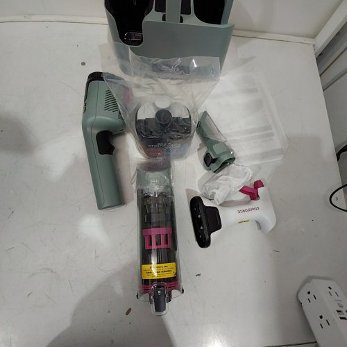 SHARK STAINFORCE CORDLESS HANDHELD CARPET/UPHOLSTERY STAIN CLEANER - (MODEL: HX101C) image 4