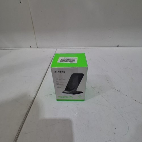 PICTEK FAST WIRELESS DESKTOP PAD/STAND DESKTOP CHARGER STAND - 10W - BLACK image 4