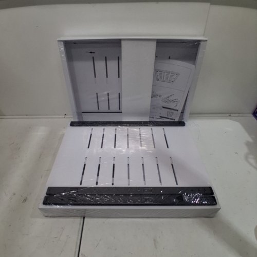 2PK DEKAVA EXPANDABLE PULL OUT CABINET ORGANIZER - 12" TO 20" - WHITE (MODEL: ‎PULL-L-W2) image 3
