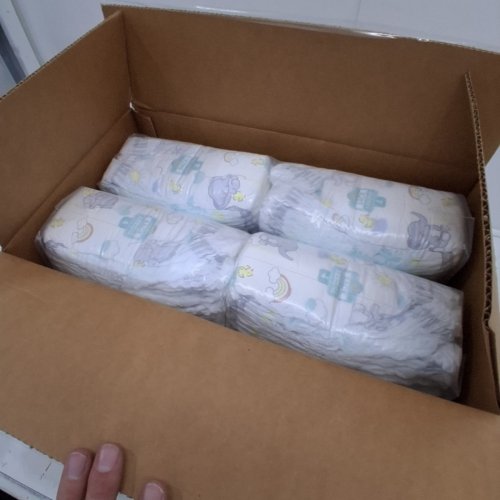 132PK PAMPERS SWADDLERS 360° PULL-ON DISPOSABLE DIAPERS - SIZE 4 image 2