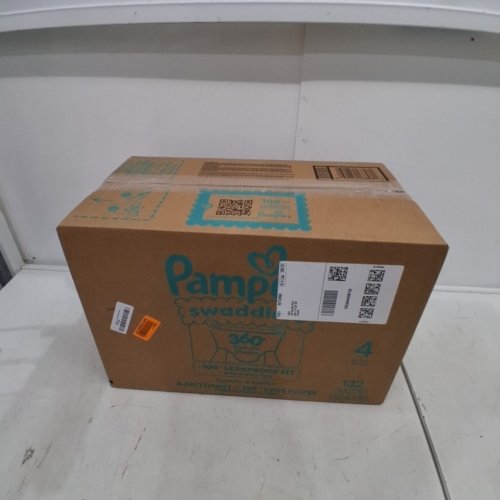 132PK PAMPERS SWADDLERS 360° PULL-ON DISPOSABLE DIAPERS - SIZE 4 image 3