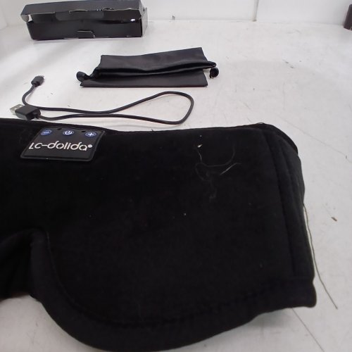 LC-DOLIDA BLUETOOTH SLEEPING HEADPHONES EYE MASK - BLACK image 4