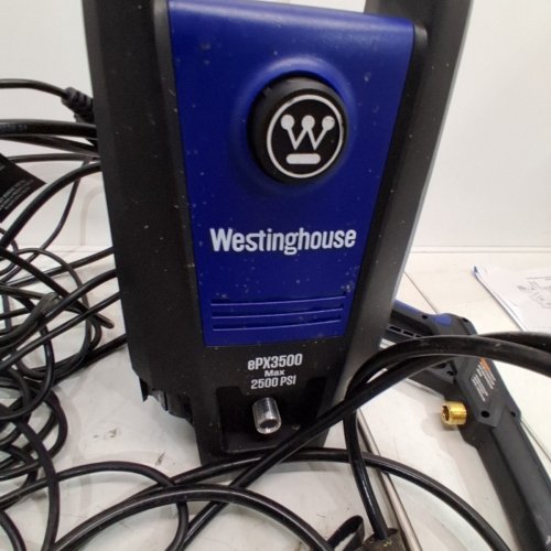 WESTINGHOUSE ELECTRIC PRESSURE WASHER W/ ANTI-TIPPING TECHNOLOGY & SOAP TANK, 2500PSI, 1.76GPM - (MODEL: EPX3500) image 3