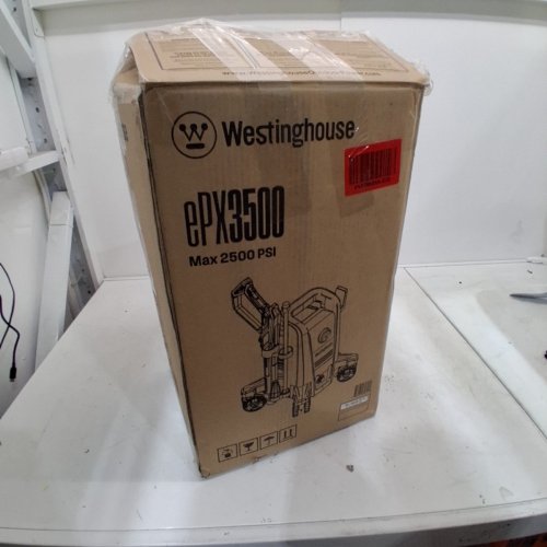 WESTINGHOUSE ELECTRIC PRESSURE WASHER W/ ANTI-TIPPING TECHNOLOGY & SOAP TANK, 2500PSI, 1.76GPM - (MODEL: EPX3500) image 4