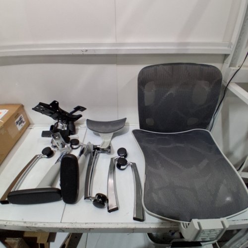 SIHOO ERGONOMIC OFFICE CHAIR WITH MESH CUSHION - GREY (MODEL: M57) image 2