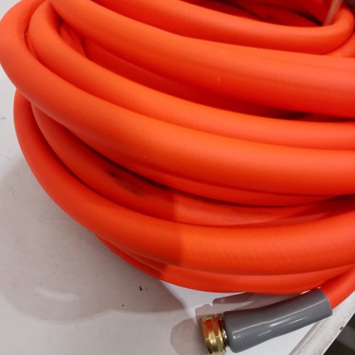 SPECILITE HEAVY DUTY FLEXIBLE LIGHTWEIGHT GARDEN HOSE AND NOZZLE - 50FT X 5/8" - ORANGE image 5