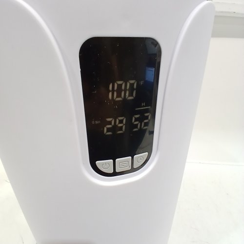 VEVOR TOWEL WARMER WITH AUTO TIMER - 20L - WHITE/WOOD - (MODEL: E1689C) image 2