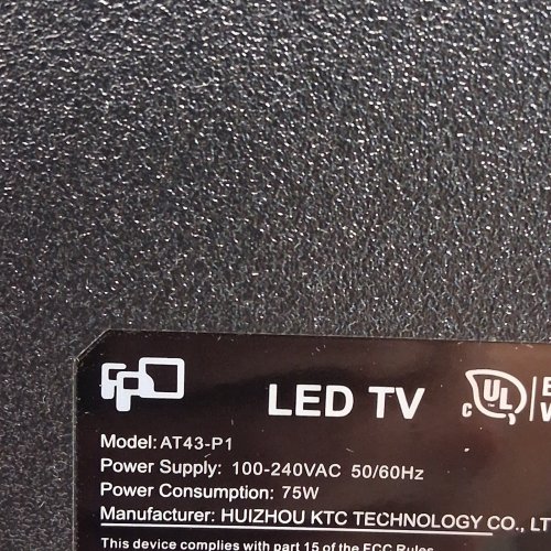 FPD 1080P FHD SMART TV POWERED BY TIZEN OS - 43" - BLACK (MODEL: AT43-P1) image 14