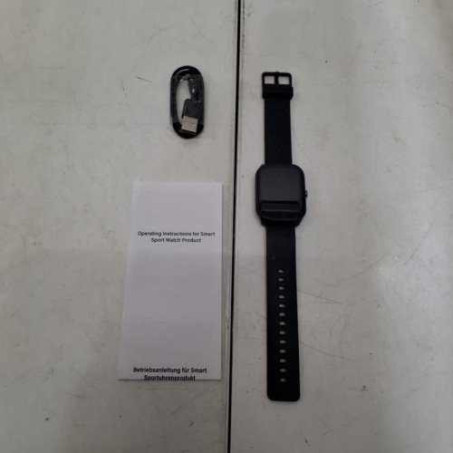 STECEI FITNESS TRACKER SMART WATCH - 1.95" DISPLAY - BLACK (MODEL: S68) image 2