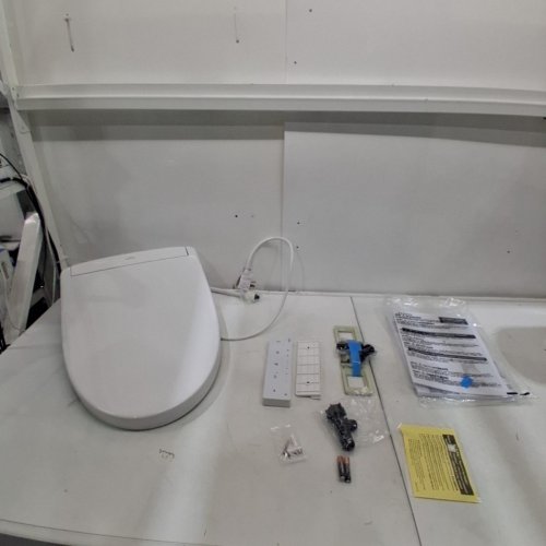 TOTOWASHLET S5 ELECTRONIC HEATED TOILET SEAT BIDET WITH CONTROLLER AND INSTANTANEOUS WATER HEATER - 21" X 15" - ELONGATED - WHITE (MODEL: SW3446#01) image 4