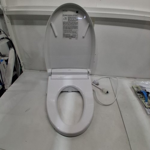 TOTOWASHLET S5 ELECTRONIC HEATED TOILET SEAT BIDET WITH CONTROLLER AND INSTANTANEOUS WATER HEATER - 21" X 15" - ELONGATED - WHITE (MODEL: SW3446#01) image 7