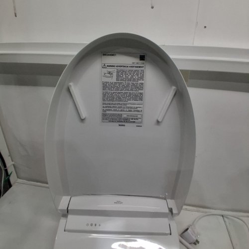 TOTOWASHLET S5 ELECTRONIC HEATED TOILET SEAT BIDET WITH CONTROLLER AND INSTANTANEOUS WATER HEATER - 21" X 15" - ELONGATED - WHITE (MODEL: SW3446#01) image 8