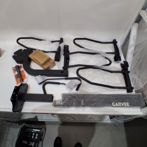 GARVEE COLLAPSIBLE 2-BIKE UP HITCH RACK - FITS 17"-29" WHEELS - 180 LBS LOAD CAPACITY (MODEL: PAU_0L6S7SOK) image 2