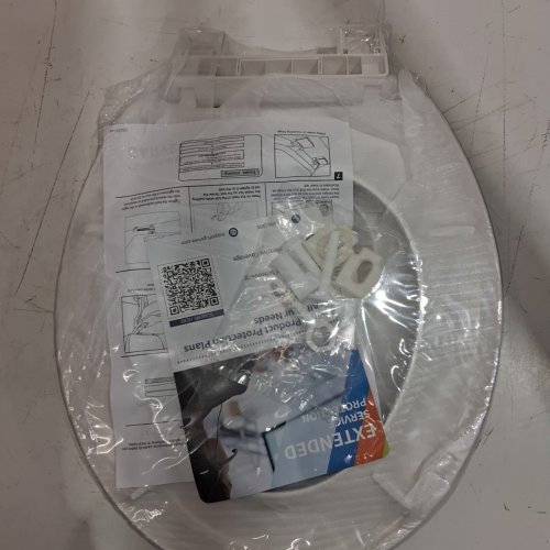 GARVEE ROUNDED TOILET SEAT WITH TODDLER SEAT - 16" - WHITE (MODEL: PHO_11GXGFGO) image 3