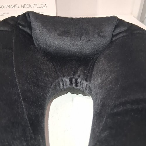 OBUSFORME MICROBEAD TRAVEL NECK PILLOW - BLACK - (MODEL: PL-MTP-BLK) image 3