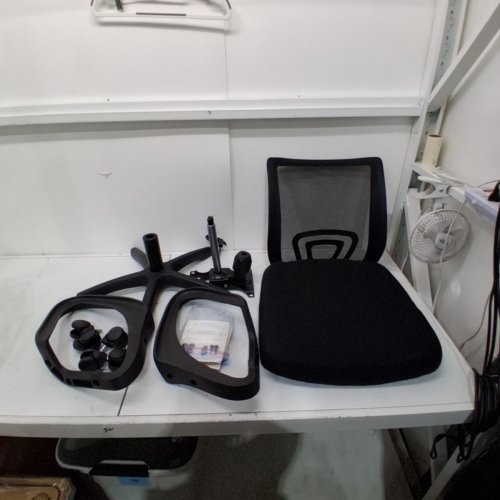 PAYLESSHERE MESH BACK OFFICE CHAIR- 250LBS MAX - BLACK (MODEL: VN-H03-BLACK) image 2