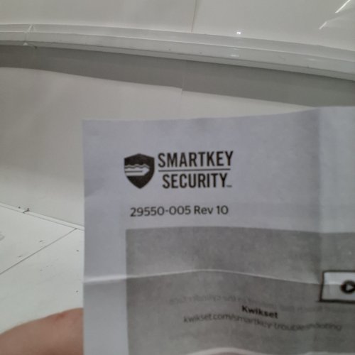 SMARTKEY ENTRY DOOR LOCK SET - BRUSHED NICKEL image 2