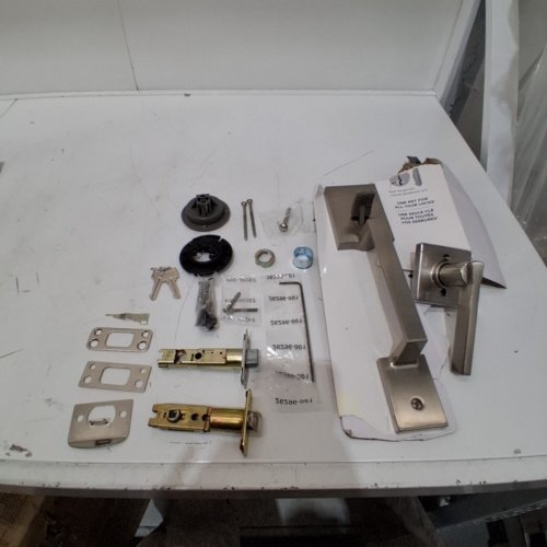 SMARTKEY ENTRY DOOR LOCK SET - BRUSHED NICKEL image 3