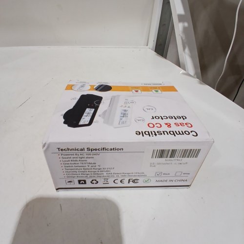 COMBUSTIBLE GAS & CO DETECTOR - 100-240 V - BLACK (MODEL: GC03) image 5