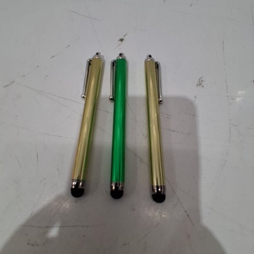 3PK TABLET STYLUS PEN - GREEN/GOLD image 2