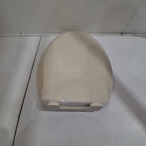 YASFEL TINYHINEY ELONGATED CHILD & ADULT 2-IN-1 TOILET SEAT - 18.5" - ALMOND (MODEL: SB0860EZUS) image 3