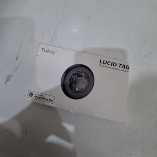 4PK TUKIO LUCID APPLE FIND MY PORTABLE LOCATOR TAGS - WHITE image 4