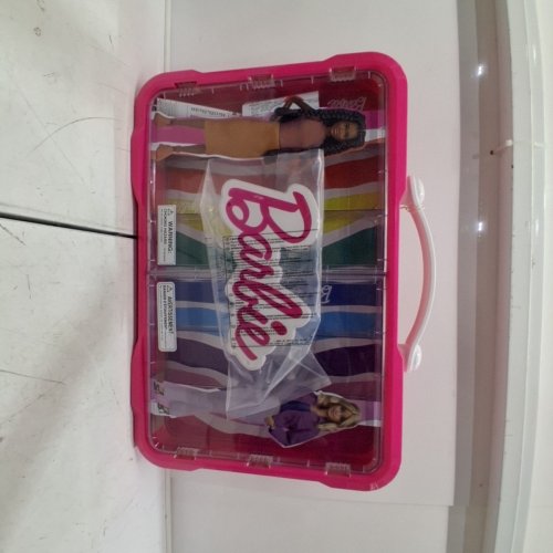 BARBIE COLLECTOR'S DISPLAY CASE - PINK image 3
