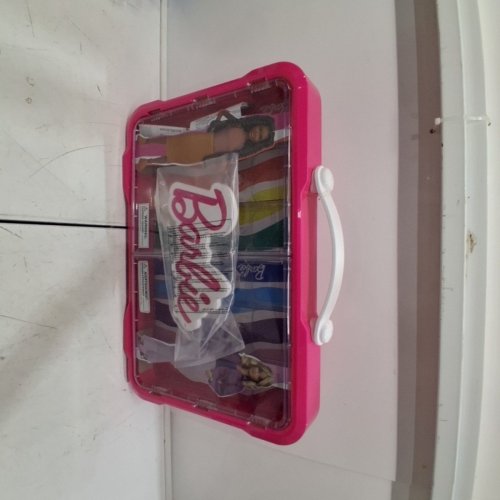 BARBIE COLLECTOR'S DISPLAY CASE - PINK image 4
