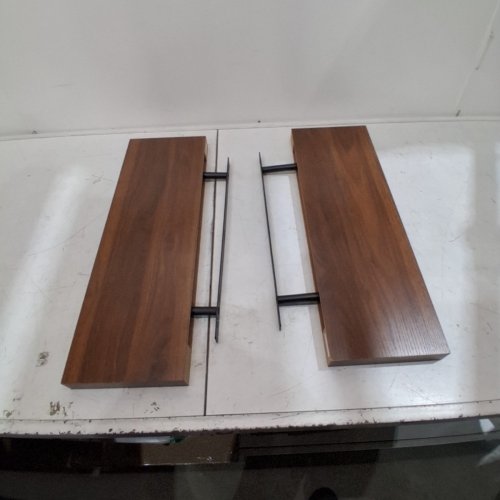 2PK FLOATING SHELVES - 23.5" X 7.75" - WALNUT BROWN image 3
