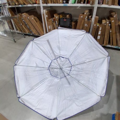 RIO BEACH UPF 50+ UMBRELLA WITH ANCHOR - 7.5 FT - BLUE (MODEL: 1985294) image 5