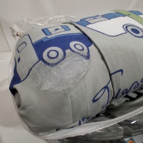 THE LAKESIDE COLLECTION OUR FAVORITE PLACE IS TOGETHER COMFORTER - FULL/QUEEN - CAMPING PRINT image 4