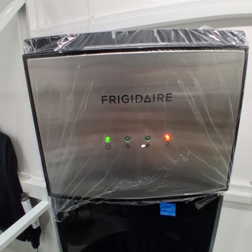 FRIGIDAIRE HOT AND COLD WATER DISPENSER - 5 GALLON - STAINLESS STEEL/BLACK (MODEL: EFWC505) image 2