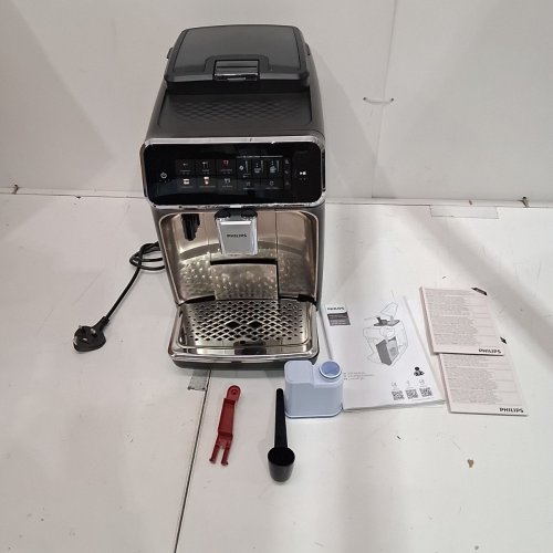 PHILIPS LATTEGO 3300 SERIES FULLY AUTOMATIC ESPRESSO MACHINE WITH BUILT-IN GRINDER AND MILK FROTHER - BLACK (MODEL: EP3326/50) image 2