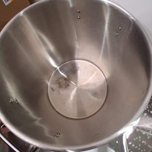 STAINLESS STEEL COMMERCIAL STOCKPOT WITH METAL STRAINER - 42 QT - STEEL (MODEL: SP42QT354006S) image 4